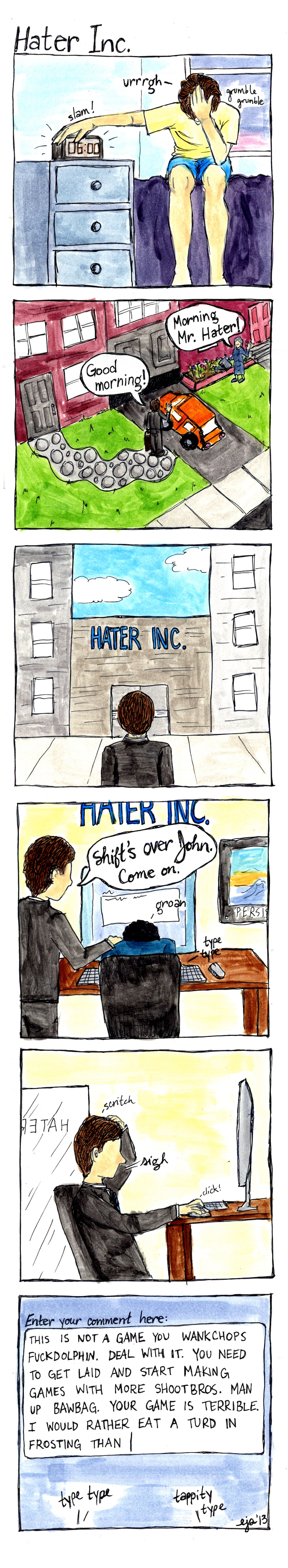 Illustration for article titled Being A Hater Is A Full-Time Job